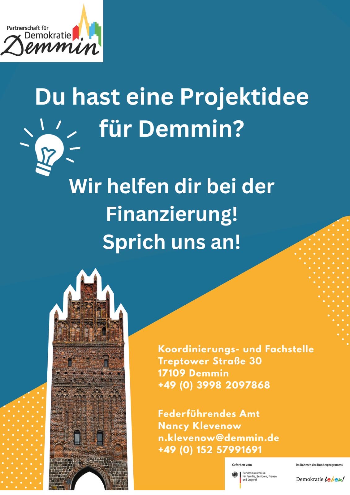 Deine Idee für Demmin