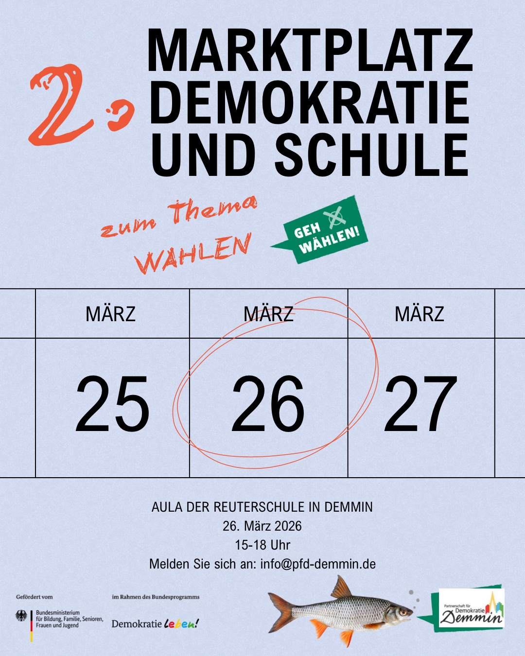 2. Marktplatz für Demokratie & Schule