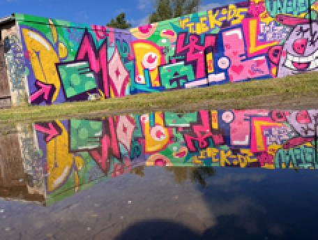 Demokratie erleben und Alltagsträume gestalten durch Graffiti
